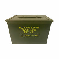 Fat 50 Cal Ammo Cans - Used - Clean Ammo Cans
