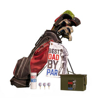 Golf Combo - Personalized Kirkland Golf Balls, Golf Towel and 20oz Skinny Tumbler - ATOM Promotions
