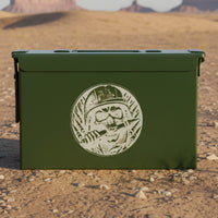 Laser Engraved - CRAYON EATER - Used Grade 1 Ammo Can with or w/o Lock Kit - Choose from 30cal, 50 Cal or FAT 50 Cal - ATOM Promotions