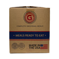 MREs Giant Meals Ready to Eat Case of 12 - 2023 pack/2028 expiration - 3 Menu Options - ATOM Promotions