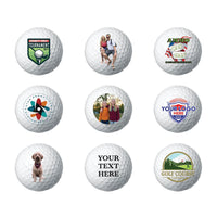 Custom & Personalized Callaway Golf Balls - Gift for all Occasions - Up to 3 Sides Printed