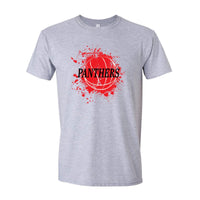 Direct To Film (DTF) Printed "CLARKSVILLE PANTHERS SPORTS" Sport Grey T Shirts - ATOM Promotions