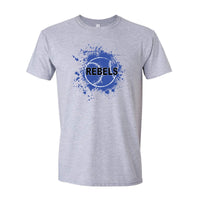 Direct To Film (DTF) Printed "WESTSIDE REBELS SPORTS" Sport Grey T Shirts - ATOM Promotions