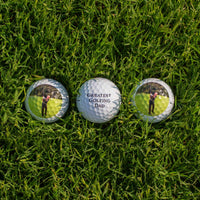 Golf Combo - Personalized Kirkland Golf Balls, Golf Towel and 20oz Skinny Tumbler - ATOM Promotions