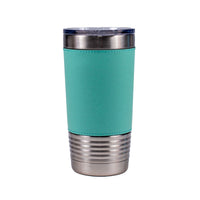 Personalized BBQ Combo Set 5-in-1 Barbecue Foldable Tool Kit, Apron and Teal 20oz Tumbler