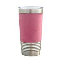 BBQ Combo Set 5-in-1 Barbecue Foldable Tool Kit, Apron and Leatherette Pink 20oz Tumbler