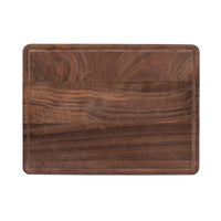 Personalized Laser Engraved Walnut Cutting Board with Drip Edge - ATOM Promotions