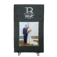 Personalized UV Printed Image (Portrait Format) and Text on 9.75"x15.75" Beautiful Slate