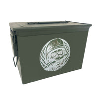 Laser Engraved - CRAYON EATER - Used Grade 1 Ammo Can with or w/o Lock Kit - Choose from 30cal, 50 Cal or FAT 50 Cal - ATOM Promotions
