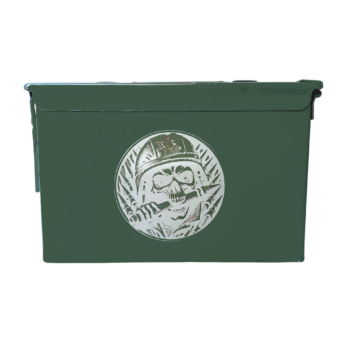 Laser Engraved - CRAYON EATER - Used Grade 1 Ammo Can with or w/o Lock Kit - Choose from 30cal, 50 Cal or FAT 50 Cal - ATOM Promotions