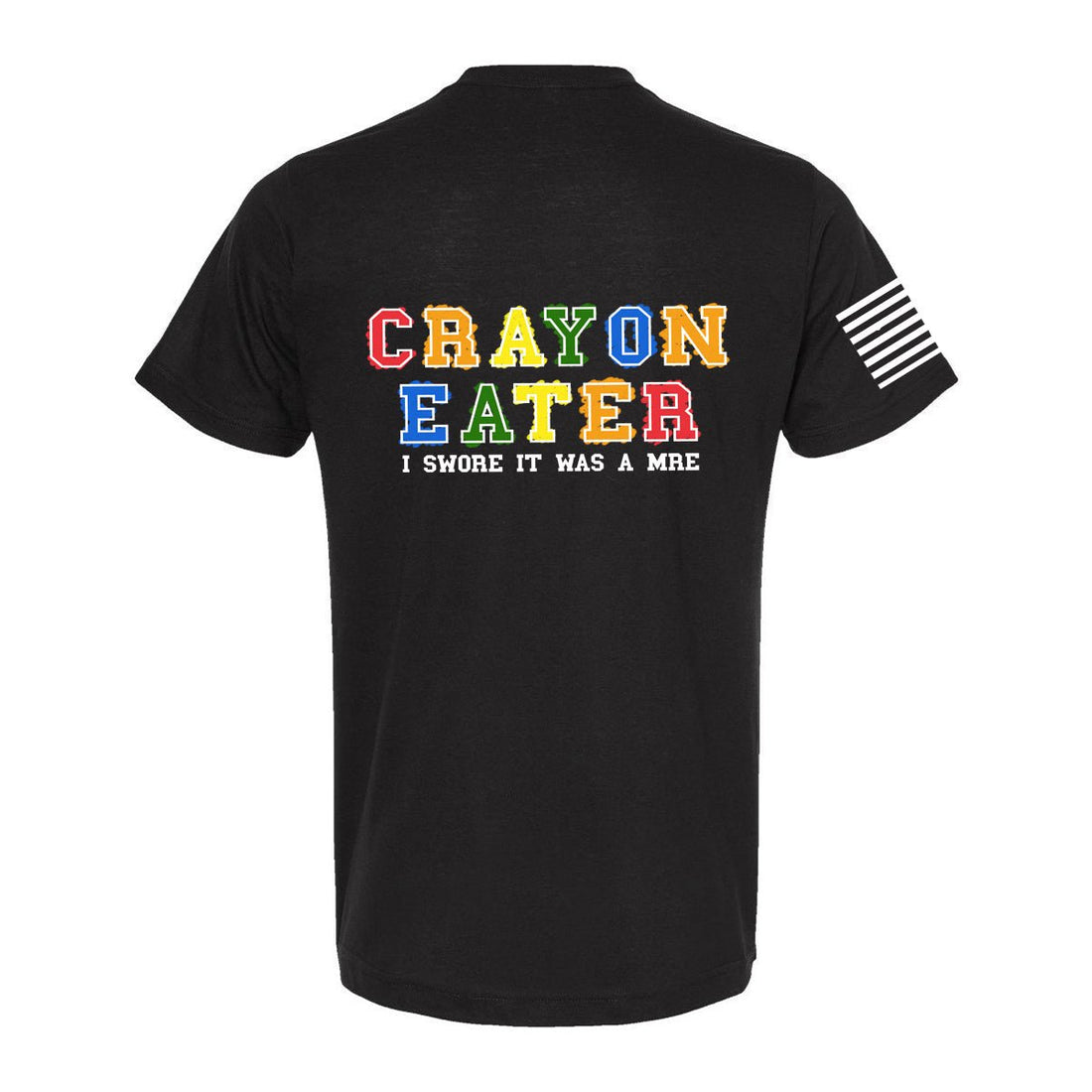 T - SHIRT "CRAYON EATER" - BLACK - ATOM Promotions