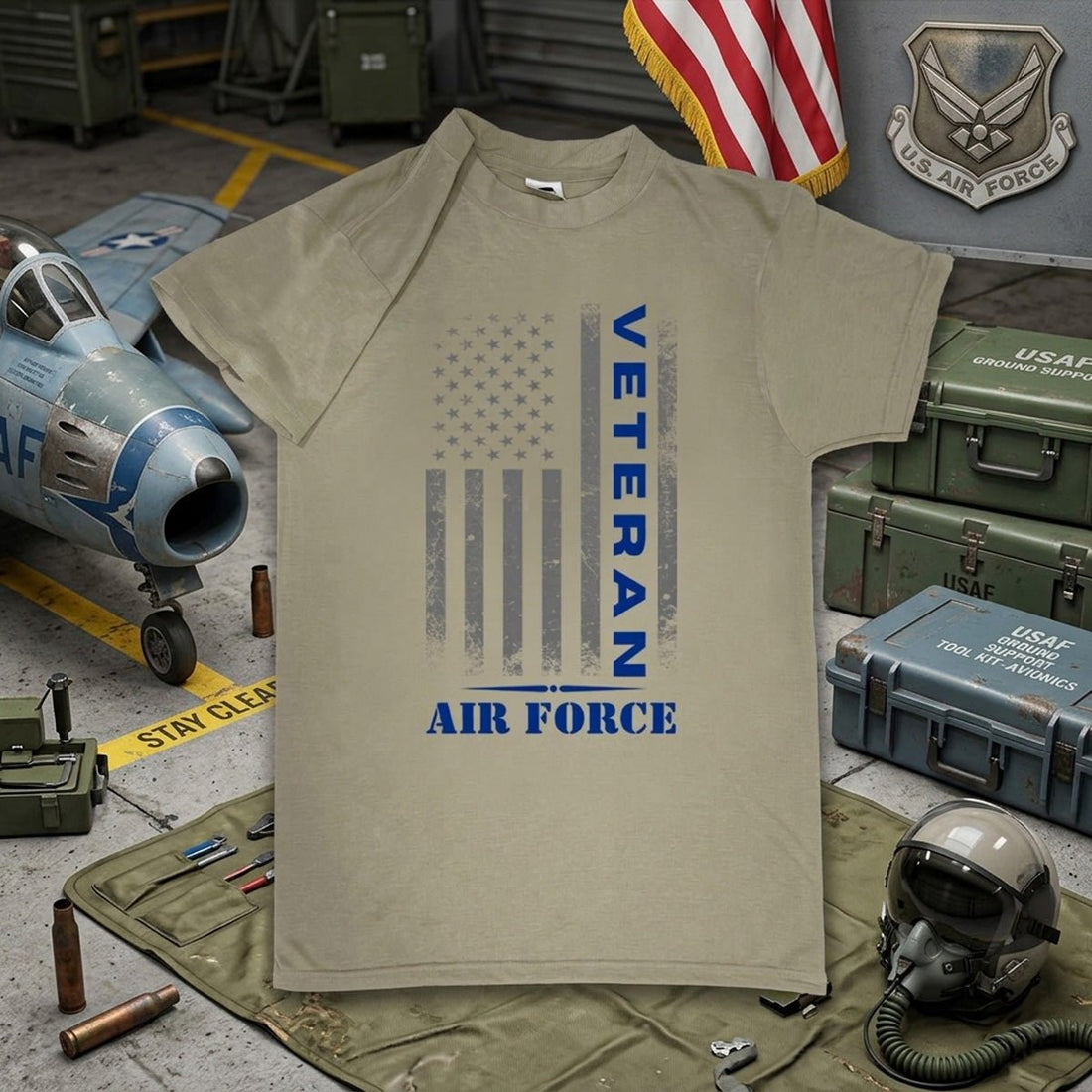 Veteran USGI T-Shirts - Choose Your Branch of Military - ATOM Promotions
