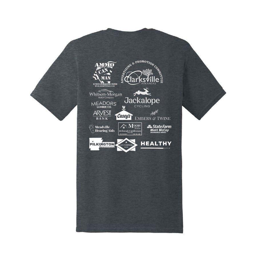 Direct To Film (DTF) Printed "Broken Sword Triathlon" T Shirt - Clarksville Arkansas 