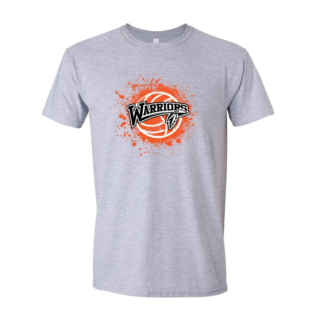 Direct To Film (DTF) Printed "LAMAR WARRIORS SPORTS" Sport Grey T Shirts - ATOM Promotions