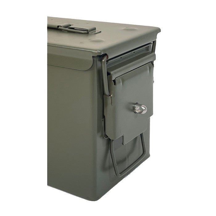 Laser Engraved - VETERAN - Used Grade 1 Ammo Cans with or w/o Lock Kit - Choose from 30cal, 50 Cal or FAT 50 Cal - ATOM Promotions