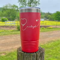 Personalized Laser Engraved - Nurses Day [NAME] - 20 oz. Tumbler - 17 Colors! - ATOM Promotions