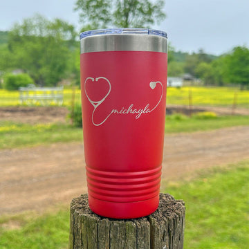 Personalized Laser Engraved - Nurses Day [NAME] - 20 oz. Tumbler - 17 Colors! - ATOM Promotions
