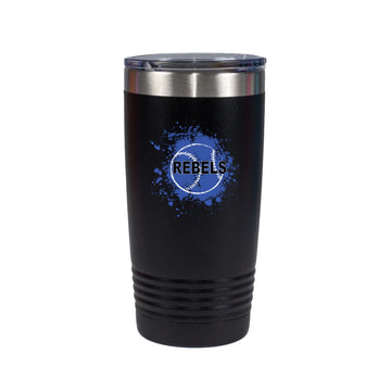 UV Printed - WESTSIDE REBELS SPORTS - 20 oz. Beverage Tumbler - 17 Colors and 4 Sports! - ATOM Promotions
